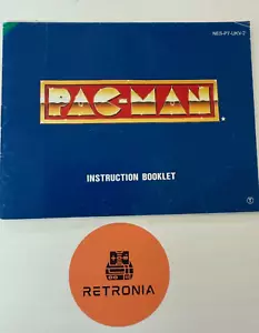 Pac-Man Nintendo Nes Game Instruction Manual UK Version - Picture 1 of 3