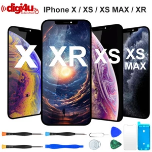 Per iPhone X XR XS MAX Sostituzione Schermo LCD 3D Touch Digitalizzatore Display - Foto 1 di 11