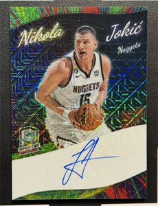 2022-23 Panini Spectra Nikola Jokic #CG-NKJ Colorgraphs Auto Meta /25 - Picture 1 of 2