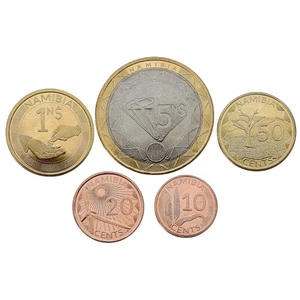 NAMIBIA Set de 5 Monedas 2025 sin circular - Picture 1 of 2