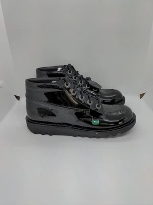 Nuevas botas Kickers Kick Hi Y Core para niños negras talla 4 Foto 1 de 4