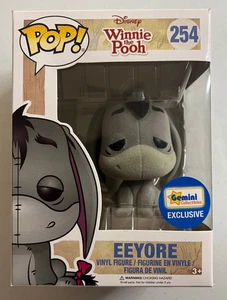 Funko Pop! Disney Eeyore Flocked #254 Gemini Exclusive Vinyl Figure - Picture 1 of 2