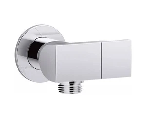 NEU Kohler K-98354-CP Ausatmen 1/2" Anschluss Wand Versorgungsbogen, Chrom poliert - Bild 1 von 10
