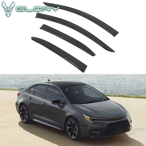 Se adapta a 20-25 Toyota Corolla Sedán Viseras de Ventana Acrílicas Protector de Lluvia Deflector - Imagen 1 de 8