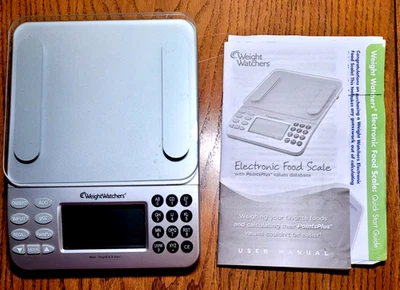 Weight Watchers Electronic Food Scale with Points Plus Values Tested & Working - Image 1 of 4
