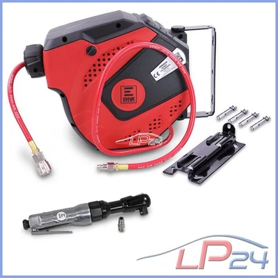 ENVA VISEUSE A AIR PRESSIONNEL 1/2" + 10 m DE FLEXIBLE DE PRESSION AVEC ENROULEU - Photo 1/4