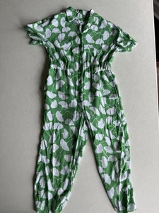 Diane Von Furstenberg for Target Ginkgo Green Jumpsuit Size Girls Size S 6/7 - Picture 1 of 5