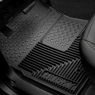For Chevy Silverado 2500 HD 07-14 Liners Heavy Duty 1st Row Black Floor Mats Foto 1 de 3