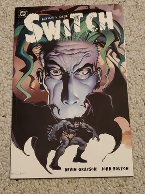 DC Comics BATMAN/JOKER: SWITCH 2003 Grayson/Bolton Prestige Format NM - Image 1 of 2