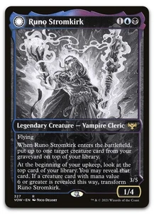 Runo Stromkirk (Vitrina) (327) #327 (Nuevo) Voto Carmesí Voto Mágico Magic The Gathering - Imagen 1 de 2