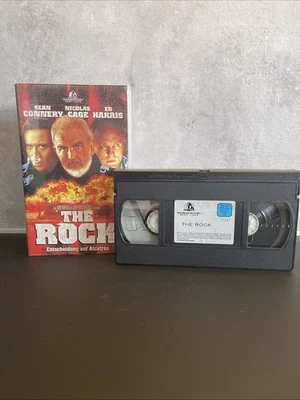 The Rock VHS Video von 1996 mit Sean Connery, Nikolas Cage  und Ed Harris - Bild 1 von 3