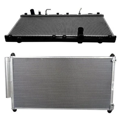 For Suzuki Aerio 2002-2006 Reach Cooling BNDL-459653 Radiator & Condenser Kit Foto 1 de 2