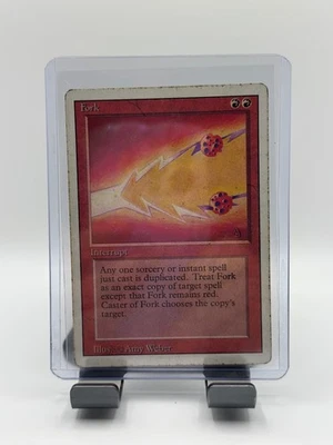 MTG, Fork MP/HP see trim in photos Revised Edition Regular - Image 1 of 2