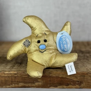 Blue Nose Friends Spangle The Gold Star #115 - Iridescent Star Beanie Soft Toy - Picture 1 of 5