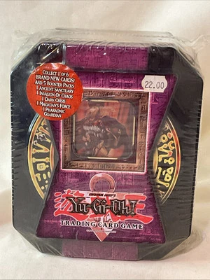 Yu-Gi-Oh Cards - 2004 Collectors Tin PURPLE COMMAND KNIGHT New Factory Sealed - Image 1 of 4
