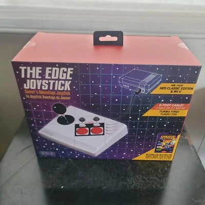  The Edge Joystick Arcade Joystick Nintendo NES Classic Edition & Wii U NEW - Image 1 of 4