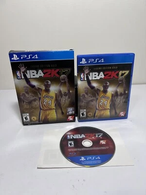 NBA 2K17: Legend Edition (PlayStation 4 PS4, 2016) CIB Complete - Image 1 of 4