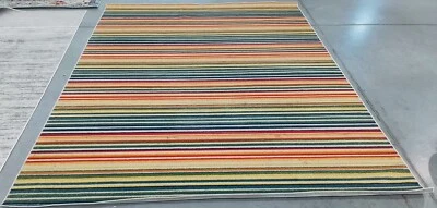 IVORY / GREEN 8' X 10' Back Stain Rug, Reduced Price 1172773754 CBN323A-8 - Image 1 of 4