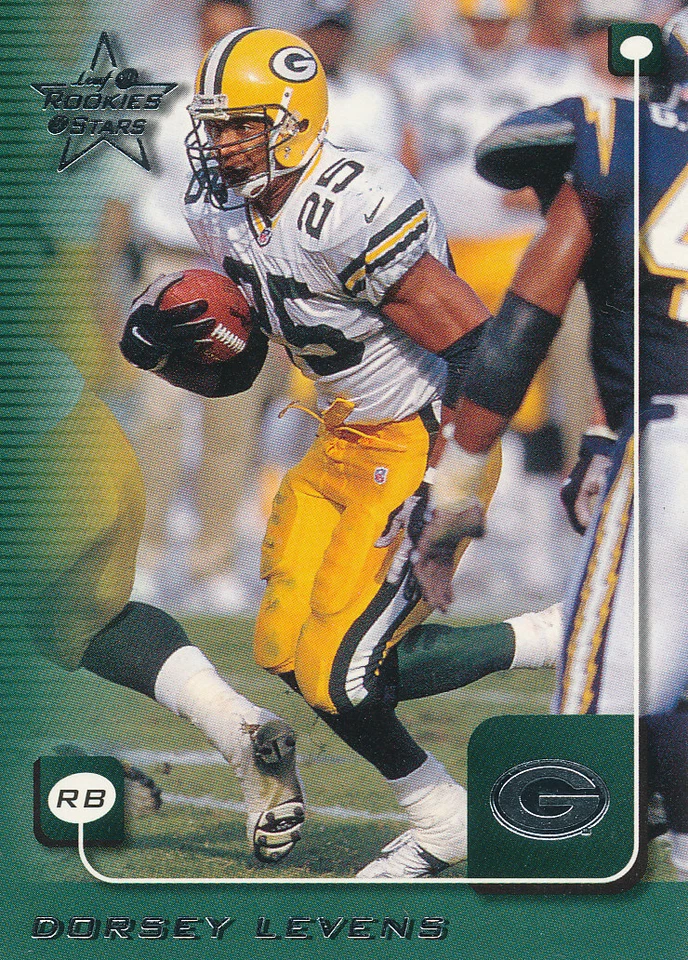 Dorsey Levens 1999 Leaf Rookies & Stars  #76 Green Bay Packers Card - Image 1 of 1