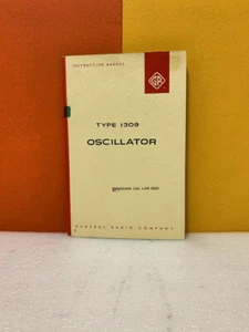 General Radio 1309-0100-C Type 1309 Oscillator Instruction Manual - Picture 1 of 2