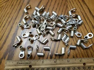 Kupfer Stakon Ringklemme 8 Draht 90 Grad 1/4" Schraube - Bild 1 von 2