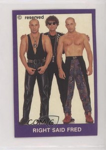 1992 Hellas Jenkki Pop-Stars Stickers Right Said Fred 2xw