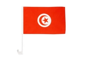 Bandiera auto Tunisia bandiera auto bandiere auto bandiere 30x40 cm - Foto 1 di 1