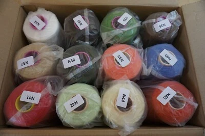 NK1 (60€/kg) 3000g SUPERSOFT MERINO / KASCHMIR KONVOLUT FARBMIX (6) Wolle Strick - Bild 1 von 4