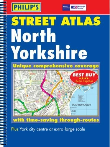 North Yorkshire Street Atlas (Philip's Street Atlases) - Image 1 of 1