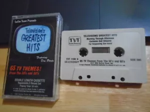 RARE Television Greatest Hits CASSETTE TAPE Star Trek SUPERMAN Batman Bugs Bunny - Picture 1 of 2