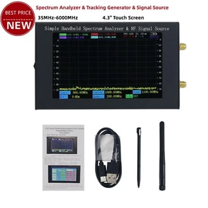 ZQ6 6G Simple Spectrum Analyzer & Tracking Generator & Signal Source 4.3" Touch - Picture 1 of 8
