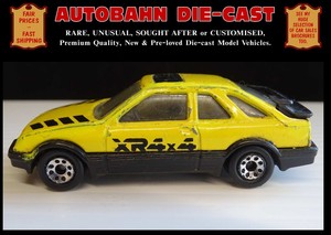 1985 VINTAGE MATCHBOX FORD SIERRA XR4i A 1:59 SCALE COLLECTORS DIECAST MODEL CAR