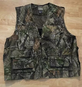 Quail Unlimited Dove Hunter Vest Realtree Hardwood Mens Size XL - Picture 1 of 14