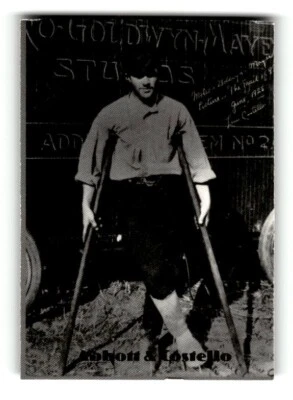 1996 Abbott & Costello Collectible Trading Card #7 Hollywood Lou - Image 1 of 4