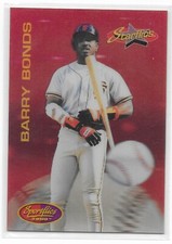 SAN FRANCISCO GIANTS - Barry Bonds #190 "Sportflics" 1994 MLB trading card