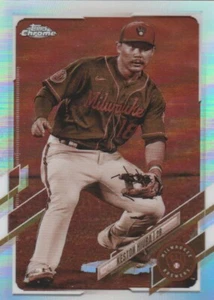 Topps Keston Hiura #211 Sepia 2021 cromado - Imagen 1 de 2