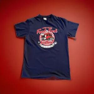 Camiseta Lehigh Valley Ironpigs Talla Mediana AAA Team Philadelphia Phillies Azul - Imagen 1 de 3
