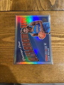 2023-24 NBA Hoops CASON WALLACE Holo RC Rookie Greetings From Oklahoma Thunder