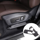 ABS  Carbon Fiber Seat Adjustment Button Trim Frame Fr BMW X1 2023-2024