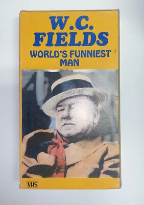 W. C. Fields The World's Funniest Man (VHS 1985)Very Good Condition No Rental - Image 1 of 4