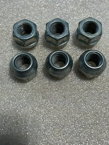 GM OEM M14x1.5 Open Lug Nut lot of 6 For GMC Chevrolet Cadillac 9595174 - Picture 1 of 5