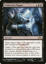 1X Undercity Plague - Gatecrash - NM/EX MTG CARD