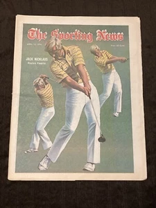 The Sporting News April 13, 1974 Jack Nicklaus PGA Golf Masters - Picture 1 of 4