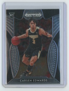 2019-20 Panini Prizm Draft Picks Carsen Edwards Rookie .  Purdue Boilermakers