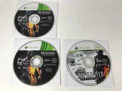 Xbox 360 Battlefield 3 and Bad Company 2 - CD only - tested - Image 1 of 2