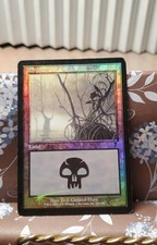 Magic the Gathering 2001 Swamp Foil Card Cleland-Hura 7th Edition #346/350