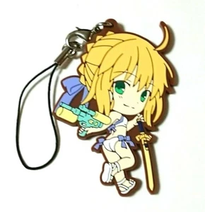 Schlüsselanhänger Schicksal Großer Orden Bogenschütze Artoria Anhänger Kautschukband Sommer Bandai - Bild 1 von 2
