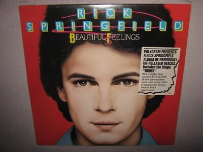 RICK SPRINGFIELD Beautiful Feelings MINT ORIGINAL SEALED Vinyl LP Hit Bruce 1984 - Image 1 of 4