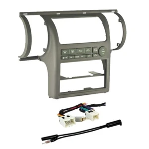 Kit de tablero y cables de instalación de radio Din simple y doble estéreo para automóvil 99-7604T para G35 - Imagen 1 de 5