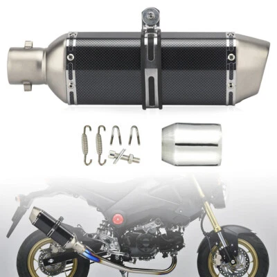Motorcycle Exhaust Muffler Tail Pipe DB Killer For Honda CBR250R CBR500R CBR600F - Image 1 of 4